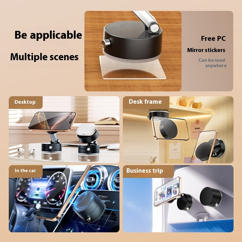 Foldable Magnetic Vacuum Car Phone Holder – Suction Cup – 3 Day Shipping