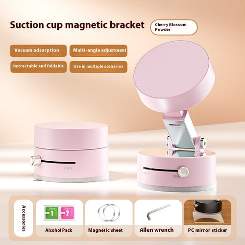 Foldable Magnetic Vacuum Car Phone Holder – Suction Cup – 3 Day Shipping