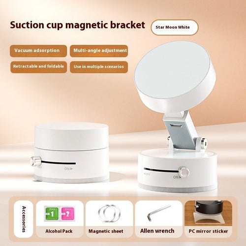 Foldable Magnetic Vacuum Car Phone Holder – Suction Cup – 3 Day Shipping