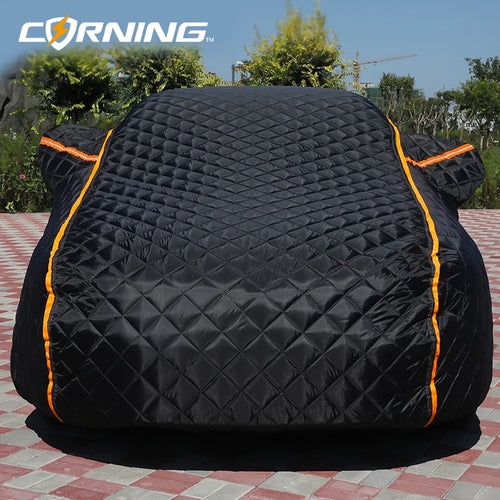 Car Snow Cover Portable Garage Tent Universal in Snow