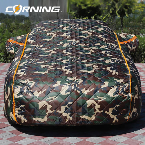 Car Snow Cover Portable Garage Tent Universal in Snow