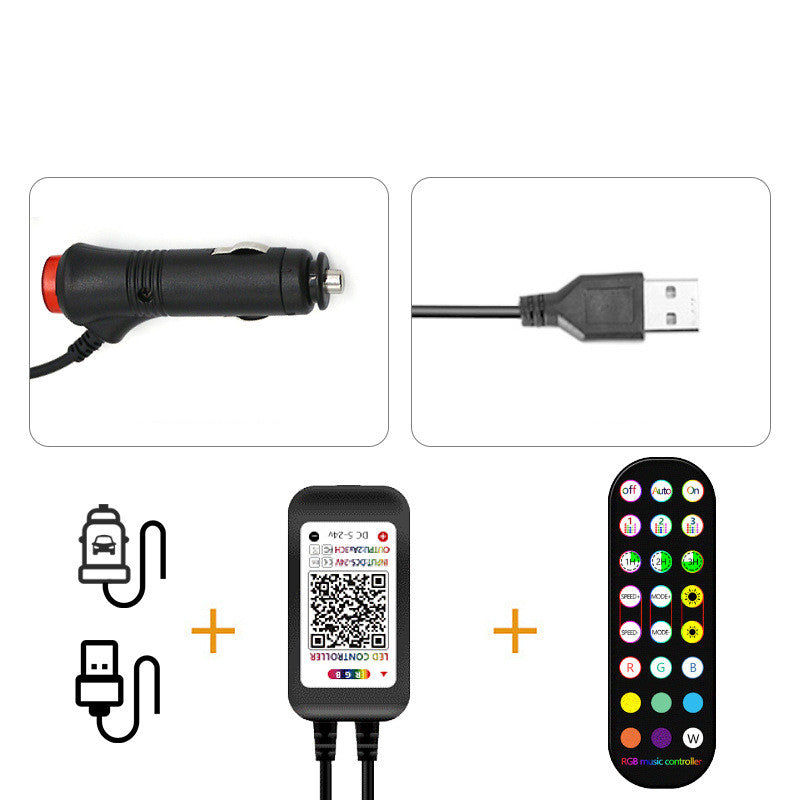 AutoMoto Vault lightweight waterproof LED car interior lights