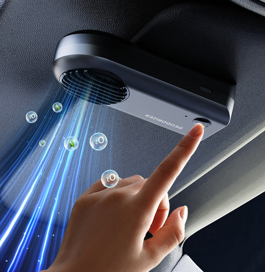 Car Air Purifier Ozone Deodorizer USB Rechargeable in Car