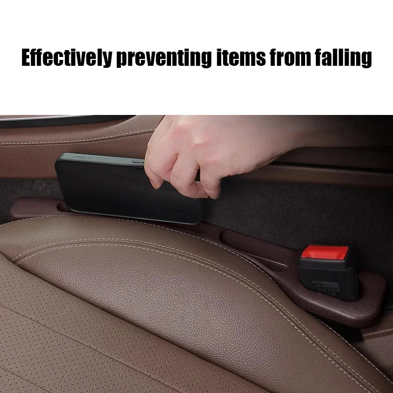 universal pu car seat gap filler leakproof storage organizer 3 day shipping 2025