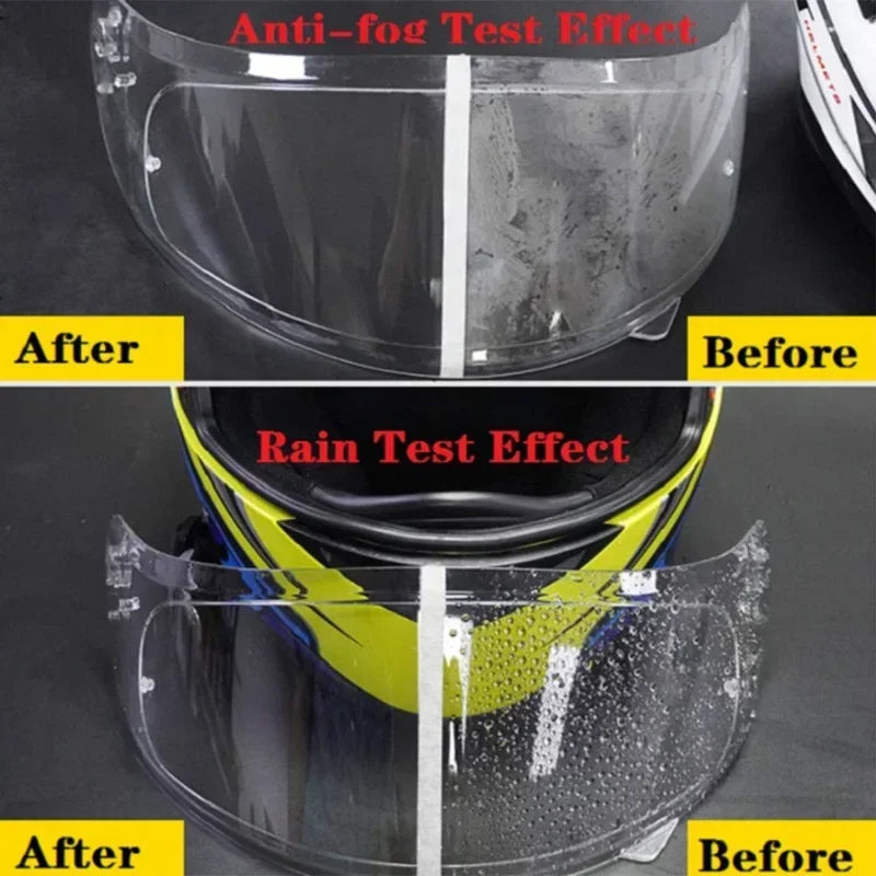 Universal Anti-Fog Rainproof Film for Motorcycle Helmets