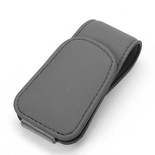 Eyeglass Hanger – Leather Visor Clip – 3 Day Shipping