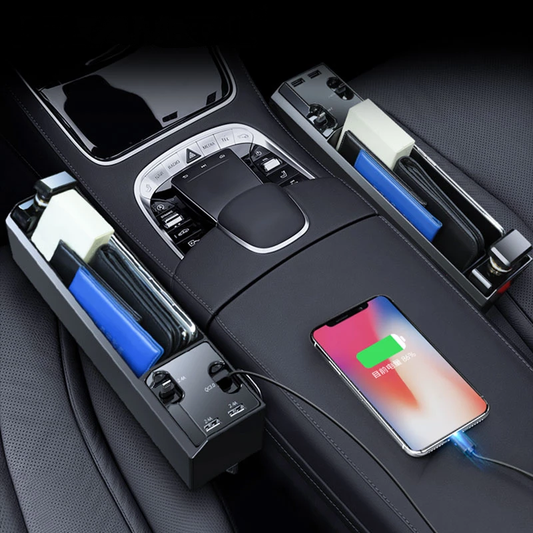 car seat side organizer charger cable seat gap storage box 3 day shipping 2025