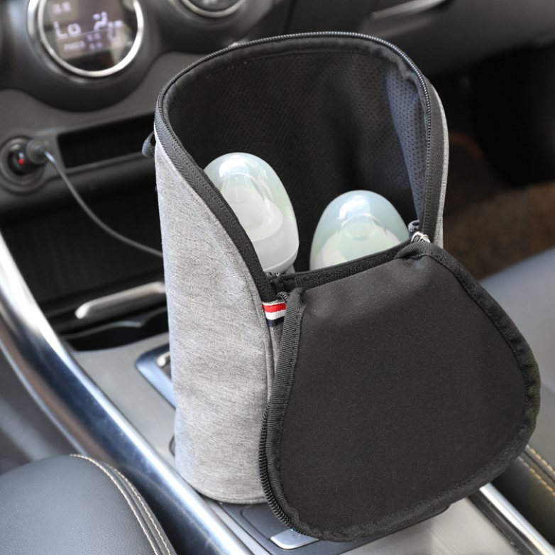 Car USB Baby Bottle Warmer Travel Breast Milk Heater in Car