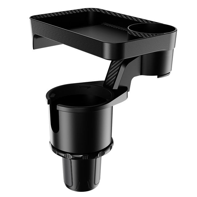 AutoMoto Vault multifunctional car cup holder with tray in car