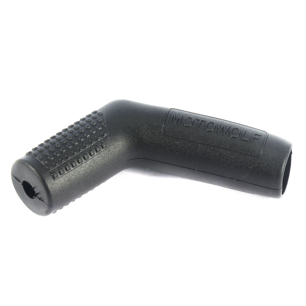 Motorcycle gear shift cover black universal