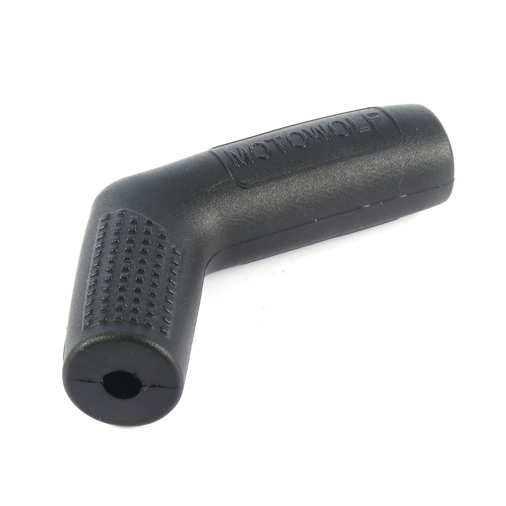 Motorcycle gear shift cover black universal