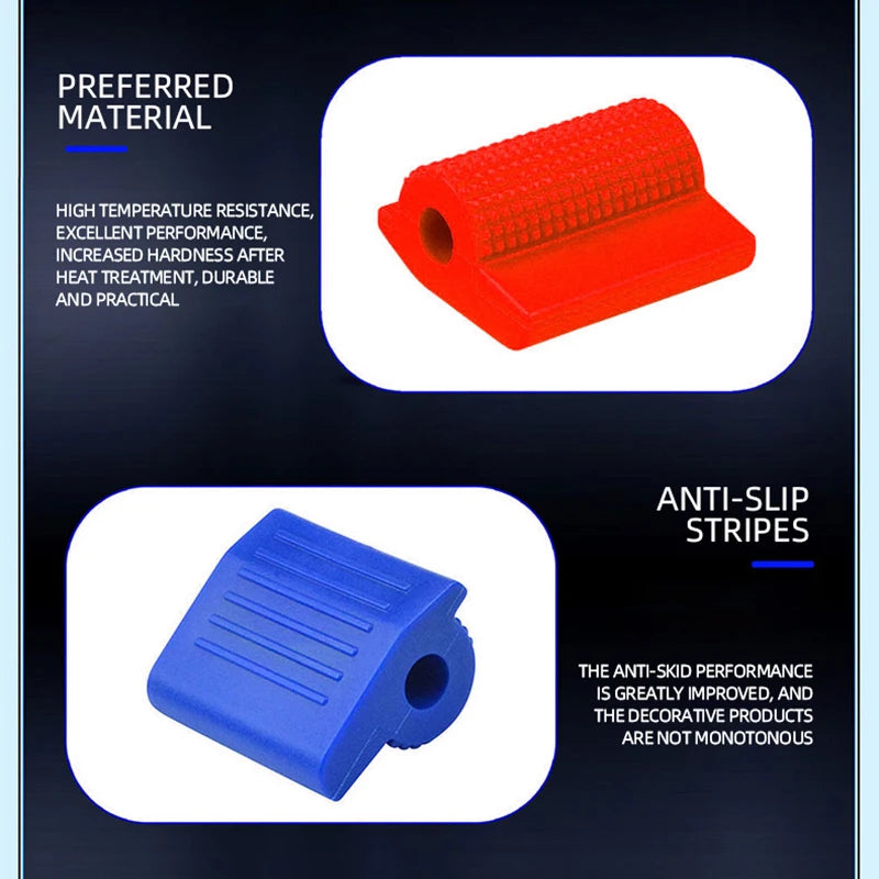 Universal motorcycle gear shift cover non-slip rubber